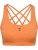Hummel Sport bh  grafiet / oranje