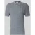 Profuomo Slim fit poloshirt met knoopsluiting