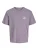 Jack & Jones Junior Shirt  grijs / lavendel / wit