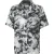 Linen Bowling Shirt All-Over Ceramic