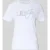 Liu Jo White T-shirt met labeldetail