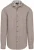 State Of Art Overhemd Herringbone Bruin