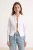 TRENDYOLMİLLA Dames Wit Effen Lang Getailleerd Overhemden