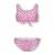 KIDS ONLY GIRL crop bikini met panterprint lila/oranje