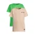 Orange Stars T-shirt – set van 2 zand/felgroen