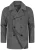 INDICODE JEANS Winterjas ‘INParade’  donkergrijs