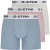 G-Star Heren boxershorts trunks ash 3-pack blauw/roze/grijs