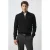 Mango Man wollen regular fit gebreide trui – zwart