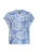 DreiMaster Vintage Blouse  blauw / wit