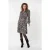 EsQualo Dress Scattered Illusion Print