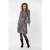 EsQualo Dress Scattered Illusion Print
