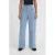ICHI high waist wide leg jeans light blue denim