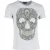 Alexander McQueen Skull Graphic T-shirt in grijs katoen