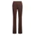 gardeur flared jeans – bruin