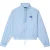 Lacoste Dames/Dames Monogram Track Jas (Blauw)