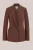 WE Fashion – Dames Slim fit blazer – Slim Fit – Roestbruin –