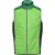 Regatta Heren Halton Baffled VII Colour Block Gewatteerd Gilet (Jasmijngroen/Veldgroen)