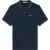 Ben Sherman Heren Signature Pique Poloshirt (Donkerblauw)