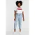 Levi’s Plus T-shirt Perfect Graphic Tee met logo wit/rood