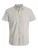 JACK & JONES Overhemd  chamois / bruin / wit