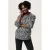 Noppies maternity zwangerschaps blousetop met panterprint grijs