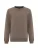 Jacey Quinn Sweatshirt  olijfgroen / roestrood / zwart / wit