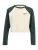 Gap Petite Shirt  donkergroen / wolwit