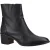 Hush Puppies Winona Leren Zwarte Damesschoenen