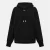 Dames Off White Off Stampullover Hoody in Zwart/Wit
