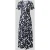 Betty Barclay midi-jurk met knoopdetail en V-hals