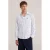 WE Fashion relaxed fit gestreept overhemd met borduursels – donkerblauw