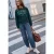 Jeans met High Waist en wijd uitlopende pijpen in een Loose Fit-pasvorm