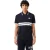 Lacoste Heren Gestreept Premium Katoenen Poloshirt (Zwart)