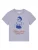 Watapparel Shirt ‘Coffee Is A Good Idea’  violetblauw / lavendel / oranjerood