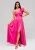 Ombre Avondjurk  fuchsia