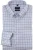 OLYMP Luxor Overhemd blauw, Ruit