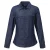 Premier Dames/dames Jeanssteek Denimshirt met lange mouwen (Indigo Denim)