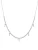 Luxenter Ketting ‘UCNEE’  zilver / transparant