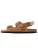 Bayton Sandalen  camel / zwart