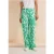 Street One Dames Broek met wijde pijpen in Groen