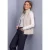 Bodywarmer van imitatiebont met tricotdetails