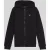 Lyle & Scott jongens Loopback katoenen hoodie met volledige rits – zwart