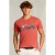 River Woods Normal Fit Basic T-shirt Dk Cosmopolitan Mel Pink