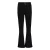 Geisha flared broek – zwart
