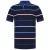 Eden Park Paris Gestreept Heren Navy Poloshirt