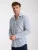 7Camicie Zakelijk overhemd ‘Firenze Linen Man Shirt White Blue’  wit
