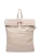 Isabella Rhea Beige Rundleer Tas
