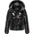 Marikoo dames gewatteerde winterjas Skyraa met capuchon & glanzend design