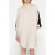 10DAYS Belted Raglan Dress Soft White Melee