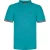 Q1905 Polo shirt bloemendaal aqua